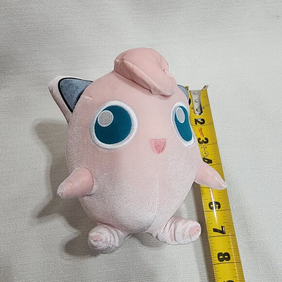 Pokémon JIGGLYPUFF plush 7" velvet NWT - Picture 6 of 6